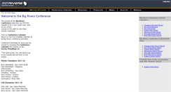 Desktop Screenshot of bigriversconference.org